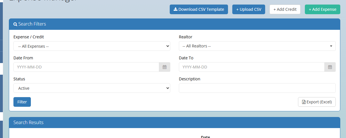 Sales Demo — Expense Manager